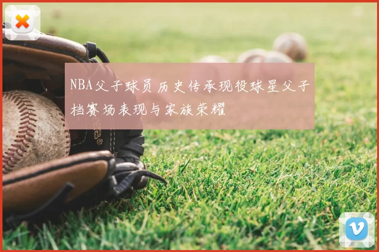NBA父子球员历史传承现役球星父子档赛场表现与家族荣耀
