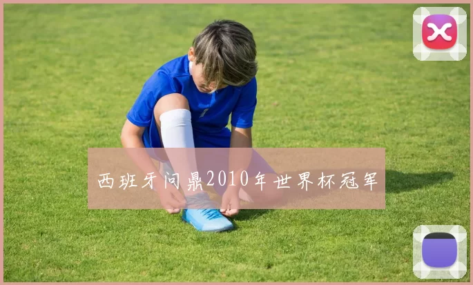 西班牙问鼎2010年世界杯冠军